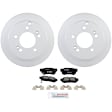 C813280830 2-Wheel Set Rear Brake Disc and Pad Kit, 262 mm QuietCast Series, Includes (1) Brake Pad Set and (2) Brake Disc