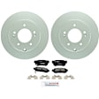 C813281498 2-Wheel Set Rear Brake Disc and Pad Kit, 284 mm QuietCast Series, Includes (1) Brake Pad Set and (2) Brake Disc