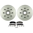 C824200385 2-Wheel Set Front Brake Disc and Pad Kit, 331 mm RWD QuietCast Series, Includes (1) Brake Pad Set and (2) Brake Disc