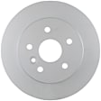 C828501238 2-Wheel Set Rear Brake Disc and Pad Kit, 288 mm FWD QuietCast Series, Includes (1) Brake Pad Set and (2) Brake Disc