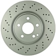 C847C360980 2-Wheel Set Front Brake Disc and Pad Kit, 329.7 mm QuietCast Series, Includes (1) Brake Pad Set and (2) Brake Disc