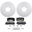 C868161438 2-Wheel Set Rear Brake Disc and Pad Kit, 262 mm QuietCast Series, Includes (1) Brake Pad Set and (2) Brake Disc