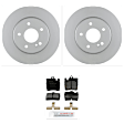 C873360933 2-Wheel Set Rear Brake Disc and Pad Kit, 290 mm QuietCast Series, Includes (1) Brake Pad Set and (2) Brake Disc