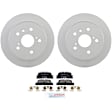 C885501227 2-Wheel Set Rear Brake Disc and Pad Kit, 268.9 mm QuietCast Series, Includes (1) Brake Pad Set and (2) Brake Disc