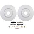C888401046 2-Wheel Set Brake Disc and Pad Kit, 319.7 mm QuietCast Series, Includes (1) Brake Pad Set and (2) Brake Disc