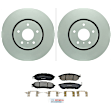 C888401483 2-Wheel Set Front Brake Disc and Pad Kit, 319.6 mm QuietCast Series, Includes (1) Brake Pad Set and (2) Brake Disc