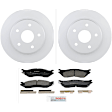 C897160153 2-Wheel Set Front Brake Disc and Pad Kit, 335.9 mm QuietCast Series, Includes (1) Brake Pad Set and (2) Brake Disc