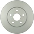 C906501225 2-Wheel Set Brake Disc and Pad Kit, 296 mm QuietCast Series, Includes (1) Brake Pad Set and (2) Brake Disc