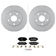 C908501221 2-Wheel Set Front Brake Disc and Pad Kit, 275 mm QuietCast Series, Includes (1) Brake Pad Set and (2) Brake Disc