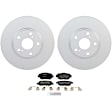 C908501232 2-Wheel Set Front Brake Disc and Pad Kit, 295.9 mm QuietCast Series, Includes (1) Brake Pad Set and (2) Brake Disc