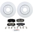 C924321459 2-Wheel Set Front Brake Disc and Pad Kit, 280 mm FWD QuietCast Series, Includes (1) Brake Pad Set and (2) Brake Disc