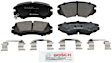 C924321459 2-Wheel Set Front Brake Disc and Pad Kit, 280 mm FWD QuietCast Series, Includes (1) Brake Pad Set and (2) Brake Disc