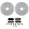 C929481210 2-Wheel Set Front Brake Disc and Pad Kit, 293.3 mm QuietCast Series, Includes (1) Brake Pad Set and (2) Brake Disc