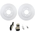 C934200337 2-Wheel Set Front Brake Disc and Pad Kit, 329.9 mm QuietCast Series, Includes (1) Brake Pad Set and (2) Brake Disc