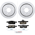 C935200349 2-Wheel Set Rear Brake Disc and Pad Kit, 341.8 mm QuietCast Series, Includes (1) Brake Pad Set and (2) Brake Disc