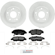 C948260750 2-Wheel Set Front Brake Disc and Pad Kit, 261.9 mm QuietCast Series, Includes (1) Brake Pad Set and (2) Brake Disc