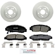 C959261547 2-Wheel Set Brake Disc and Pad Kit, 282 mm QuietCast Series, Includes (1) Brake Pad Set and (2) Brake Disc