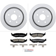 C967160160 2-Wheel Set Brake Disc and Pad Kit, 352.2 mm QuietCast Series, Includes (1) Brake Pad Set and (2) Brake Disc