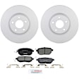 C969401046 2-Wheel Set Brake Disc and Pad Kit, 319.7 mm QuietCast Series, Includes (1) Brake Pad Set and (2) Brake Disc