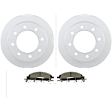 C989250575 2-Wheel Set Rear Brake Disc and Pad Kit, 325 mm QuietCast Series, Includes (1) Brake Pad Set and (2) Brake Disc