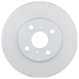 C990501272 2-Wheel Set Front Brake Disc and Pad Kit, 254.9 mm QuietCast Series, Includes (1) Brake Pad Set and (2) Brake Disc