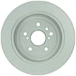 C995501504 2-Wheel Set Rear Brake Disc and Pad Kit, 290.8 mm QuietCast Series, Includes (1) Brake Pad Set and (2) Brake Disc