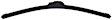 2011 Suzuki Grand Vitara - Front, Driver or Passenger Side Wiper Blade, Frameless, 19 in.