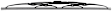 H383 Rear Wiper Blade, Framed 15 in.