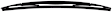 H410 Rear OE Specialty Series Wiper Blade, Framed 15 in.