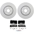 P1001481478 2-Wheel Set Front Brake Disc and Pad Kit, 326 mm QuietCast Series, Includes (1) Brake Pad Set and (2) Brake Disc