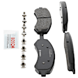 P1084160231 2-Wheel Set Front Brake Disc and Pad Kit, 312 mm QuietCast Series, Includes (1) Brake Pad Set and (2) Brake Disc