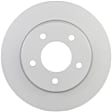 P1095340902 2-Wheel Set Rear Brake Disc and Pad Kit, 265 mm QuietCast Series, Includes (1) Brake Pad Set and (2) Brake Disc