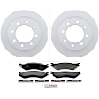 P1096160170 2-Wheel Set Rear Brake Disc and Pad Kit, 351.8 mm QuietCast Series, Includes (1) Brake Pad Set and (2) Brake Disc