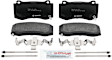 P1149161488 2-Wheel Set Brake Disc and Pad Kit, 360 mm QuietCast Series, Includes (1) Brake Pad Set and (2) Brake Disc