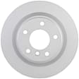 P1171150124 2-Wheel Set Rear Brake Disc and Pad Kit, 300 mm QuietCast Series, Includes (1) Brake Pad Set and (2) Brake Disc