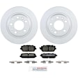 P1180341473 2-Wheel Set Rear Brake Disc and Pad Kit, 279.7 mm QuietCast Series, Includes (1) Brake Pad Set and (2) Brake Disc