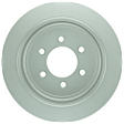 P1279201444 2-Wheel Set Rear Brake Disc and Pad Kit, 342 mm QuietCast Series, Includes (1) Brake Pad Set and (2) Brake Disc