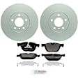 P1294151499 2-Wheel Set Front Brake Disc and Pad Kit, 331.9 mm QuietCast Series, Includes (1) Brake Pad Set and (2) Brake Disc