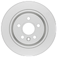 P1307441634 2-Wheel Set Rear Brake Disc and Pad Kit, 301.7 mm QuietCast Series, Includes (1) Brake Pad Set and (2) Brake Disc