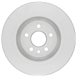 P1307441634 2-Wheel Set Rear Brake Disc and Pad Kit, 301.7 mm QuietCast Series, Includes (1) Brake Pad Set and (2) Brake Disc