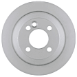 P1309150110 2-Wheel Set Rear Brake Disc and Pad Kit, 259 mm QuietCast Series, Includes (1) Brake Pad Set and (2) Brake Disc