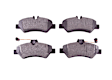 P1317161498 2-Wheel Set Rear Brake Disc and Pad Kit, 298 mm QuietCast Series, Includes (1) Brake Pad Set and (2) Brake Disc