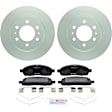 P1392201512 2-Wheel Set Front Brake Disc and Pad Kit, 330 mm QuietCast Series, Includes (1) Brake Pad Set and (2) Brake Disc