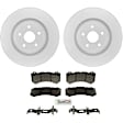 P1405161585 2-Wheel Set Brake Disc and Pad Kit, 380 mm QuietCast Series, Includes (1) Brake Pad Set and (2) Brake Disc