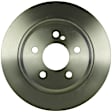 P1424360977 2-Wheel Set Rear Brake Disc and Pad Kit, 300 mm QuietCast Series, Includes (1) Brake Pad Set and (2) Brake Disc