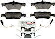 P1424361507 2-Wheel Set Rear Brake Disc and Pad Kit, 320 mm QuietCast Series, Includes (1) Brake Pad Set and (2) Brake Disc