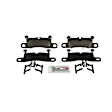 P1453421151 2-Wheel Set Brake Disc and Pad Kit, 330 mm QuietCast Series, Includes (1) Brake Pad Set and (2) Brake Disc