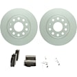 P1456141491 2-Wheel Set Rear Brake Disc and Pad Kit, 271.8 mm QuietCast Series, Includes (1) Brake Pad Set and (2) Brake Disc