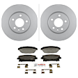 P1467251443 2-Wheel Set Front Brake Disc and Pad Kit, 299.9 mm QuietCast Series, Includes (1) Brake Pad Set and (2) Brake Disc