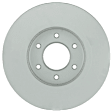 P1509401489 2-Wheel Set Front Brake Disc and Pad Kit, 349.7 mm QuietCast Series, Includes (1) Brake Pad Set and (2) Brake Disc